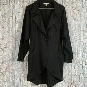 Cabi NWOT dark gray eclectic jacket size small